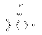 potassium 4-nitrophenolate monohydrate Structure