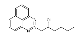 2-(2-hydroxyhexyl)naphtho[1,8-de][1,2,3]triazin-2-ium-1-ide Structure