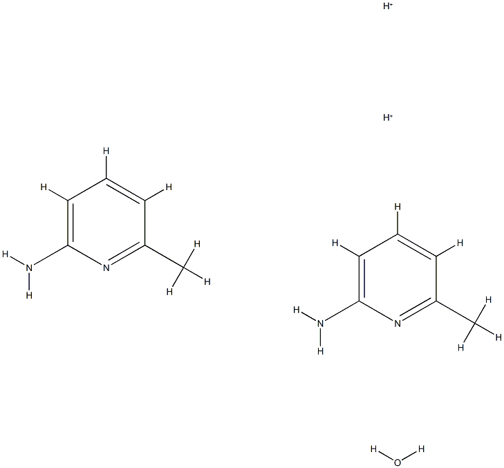 2-Pyridinamine,6-methyl-,conjugatemonoacid,hydrate(2:1)(9CI) picture