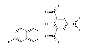 2-iodonaphthalene-picric acid complex Structure