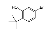 5-bromo-2-tert-butylphenol结构式