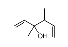 3,4-dimethylhexa-1,5-dien-3-ol结构式