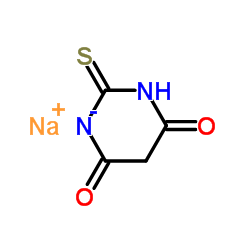 Sodium 2-Thiobarbiturate Structure