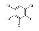 2,3,4,6-Tetrachlorofluorobenzene结构式