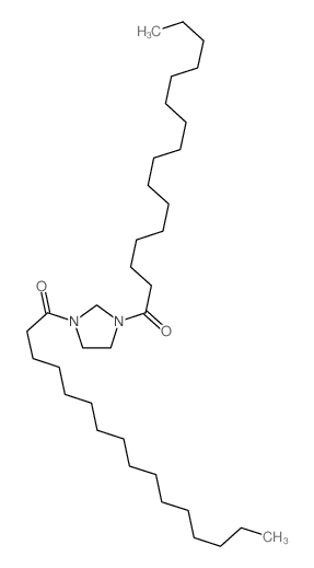 1-(3-hexadecanoylimidazolidin-1-yl)hexadecan-1-one Structure