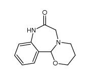 3,4,8,12b-tetrahydro-2H-benzo[f][1,3]oxazino[3,2-d][1,4]diazepin-7-one Structure