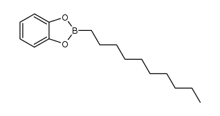 2-decyl-benzo[1,3,2]dioxaborole结构式