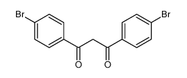 1,3-bis(4-bromophenyl)propane-1,3-dione Structure