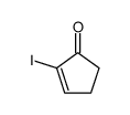 2-IODOCYCLOPENT-2-ENONE结构式
