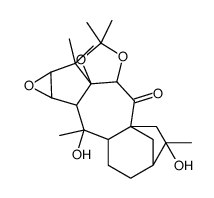 5,6-O-Isopropylidene-7-ketolyoniol-B结构式