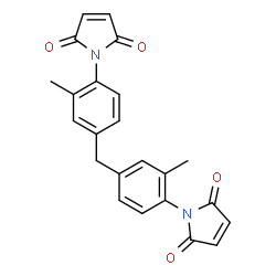4,4- BISMALEIMIDO-3,3-DIMETHYLDIPHENYLMETHANE(DMT/BMI) Structure