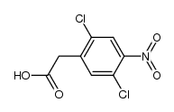 (2,5-dichloro-4-nitrophenyl)acetic acid结构式