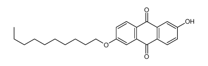 2-decoxy-6-hydroxyanthracene-9,10-dione结构式