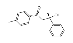(RC,RS)-α[(4-Methylphenyl)sulfinylmethyl]benzenemethanol结构式