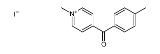 (4-methylphenyl)-(1-methylpyridin-1-ium-4-yl)methanone,iodide结构式