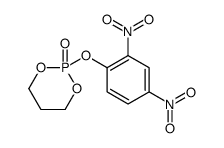 2-(2,4-dinitrophenoxy)-1,3,2λ5-dioxaphosphinane 2-oxide结构式