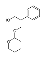 2-phenyl-3-(tetrahydropyran-2-yloxy)propan-1-ol Structure