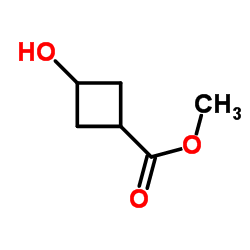 Methyl 3-hydroxycyclobutanecarboxylate structure