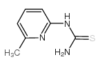 Thiourea,N-(6-methyl-2-pyridinyl)- Structure