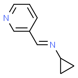 Cyclopropanamine, N-(3-pyridinylmethylene)-, [N(E)]- (9CI) picture
