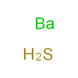 barium polysulfide Structure
