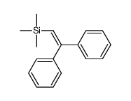 2,2-diphenylethenyl(trimethyl)silane结构式