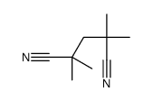 2,2,4,4-tetramethylpentanedinitrile Structure