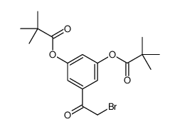 2-Bromo-3',5'-dipivaloxyacetophenone Structure