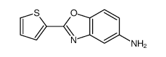 2-thiophen-2-yl-1,3-benzoxazol-5-amine结构式