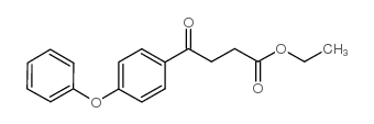 ETHYL 4-OXO-4-(4-PHENOXYPHENYL)BUTYRATE Structure