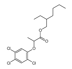 2-ethylhexyl 2-(2,4,5-trichlorophenoxy)propionate结构式