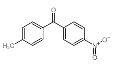 Methanone, (4-methylphenyl)(4-nitrophenyl)-结构式