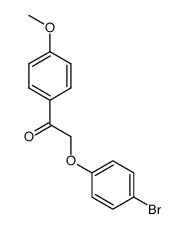 2-(4-bromophenoxy)-1-(4-methoxyphenyl)ethan-1-one Structure