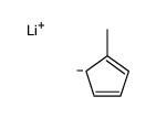 lithium,5-methylcyclopenta-1,3-diene结构式
