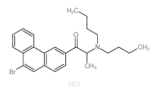 1-(9-bromophenanthren-3-yl)-2-(dibutylamino)propan-1-one结构式