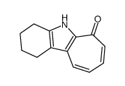 1,3,4,5-tetrahydro-2H-cyclohepta[b]indol-6-one Structure