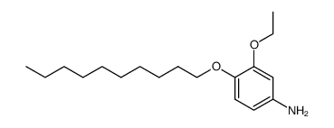 4-decyloxy-3-ethoxy-phenylamine Structure