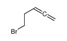 5-bromopenta-1,2-diene Structure