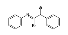 α-bromo-αphenyl-N-phenylacetimidiyl bromide结构式