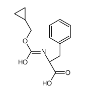 (2S)-2-(cyclopropylmethoxycarbonylamino)-3-phenylpropanoic acid Structure