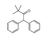 3,3-dimethyl-1,1-diphenylbutan-2-one结构式