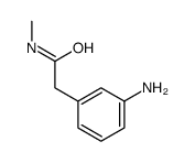 2-(3-aminophenyl)-N-methylacetamide(SALTDATA: FREE) structure