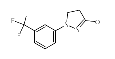 1-[5-(氟甲基)苯基]-3-羟基-2-吡唑啉结构式