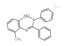 N-(2,6-dimethylphenyl)-N-hydroxy-N-phenyl-benzenecarboximidamide Structure