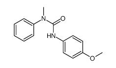 3-(4-methoxyphenyl)-1-methyl-1-phenylurea Structure