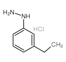 (3-ETHYL-PHENYL)-HYDRAZINE HYDROCHLORIDE structure