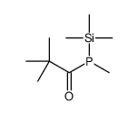 2,2-dimethyl-1-[methyl(trimethylsilyl)phosphanyl]propan-1-one Structure