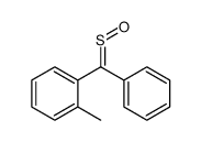 1-methyl-2-[phenyl(sulfinyl)methyl]benzene Structure