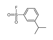 3-propan-2-ylbenzenesulfonyl fluoride Structure