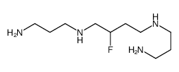N,N'-bis(3-aminopropyl)-2-fluorobutane-1,4-diamine结构式